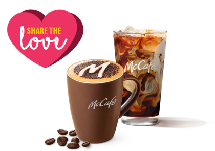 Cappuccino (S) + Iced Coffee (S)