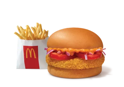 McAloo Tikki + Fries (R) McAloo Tikki + Fries (R)