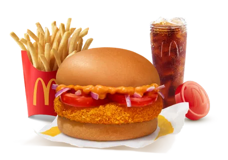 McAloo Tikki Burger Combo McAloo Tikki Burger Combo