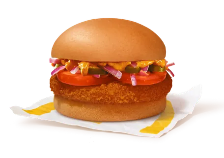 Mexican McAloo Tikki Burger Mexican McAloo Tikki Burger
