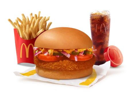 Mexican McAloo Tikki Burger Combo Mexican McAloo Tikki Burger Combo