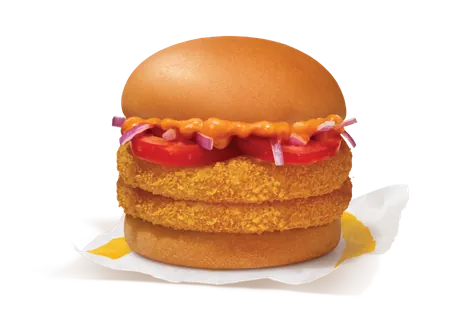 McAloo Tikki Double Patty Burger McAloo Tikki Double Patty Burger