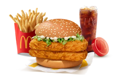 McSpicy Chicken Double Patty Burger combo McSpicy Chicken Double Patty Burger combo