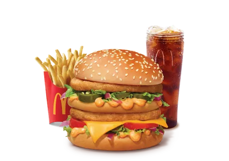 Chicken Maharaja Mac Burger Combo Chicken Maharaja Mac Burger Combo
