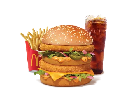 Veg Maharaja Mac Burger Combo Veg Maharaja Mac Burger Combo