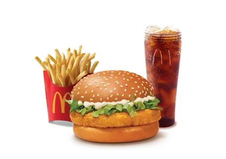 McChicken Burger Combo McChicken Burger Combo