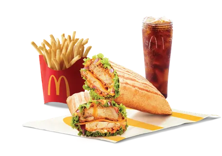Big Spicy Chicken Wrap Combo Big Spicy Chicken Wrap Combo