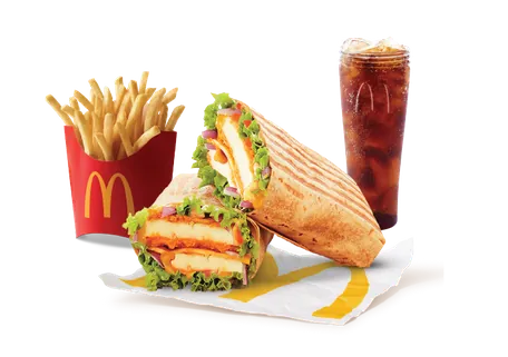 Big Spicy Paneer Wrap Combo Big Spicy Paneer Wrap Combo