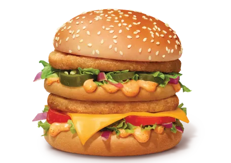 Chicken Maharaja Mac Burger Chicken Maharaja Mac Burger
