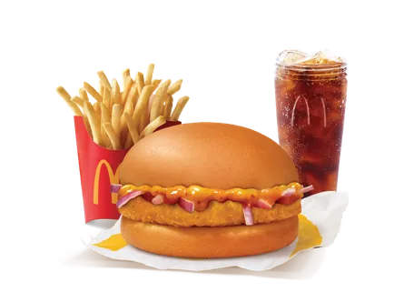 Chicken Surprise Burger Combo Chicken Surprise Burger Combo