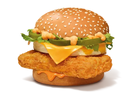 McSpicy Premium Chicken Burger McSpicy Premium Chicken Burger