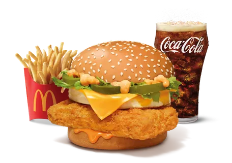 McSpicy Premium Burger Chicken Combo McSpicy Premium Burger Chicken Combo