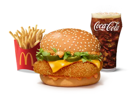 McSpicy Premium Burger Veg Combo McSpicy Premium Burger Veg Combo