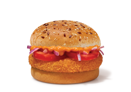 McAloo Tikki Burger with Multi-Millet Bun McAloo Tikki Burger with Multi-Millet Bun
