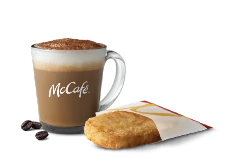 Hashbrown + Cappuccino Hashbrown + Cappuccino