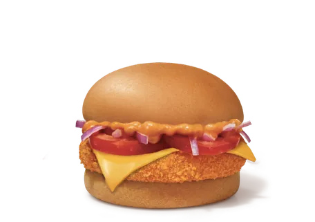 McAloo Tikki Burger with Cheese McAloo Tikki Burger with Cheese