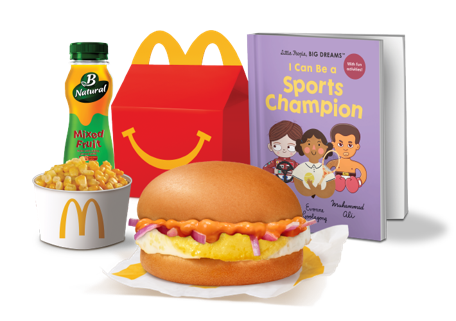 McEgg Burger Happy Meal