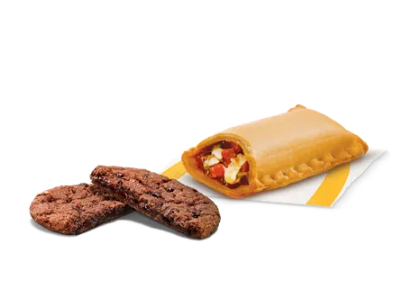 Veg Pizza McPuff + Choco Crunch Cookie Veg Pizza McPuff + Choco Crunch Cookie