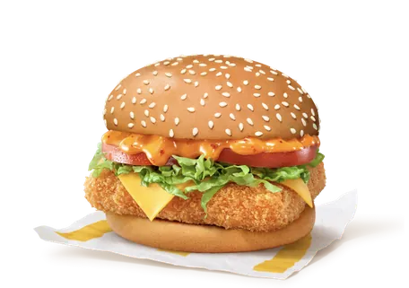 McSpicy Deluxe Paneer Burger McSpicy Deluxe Paneer Burger