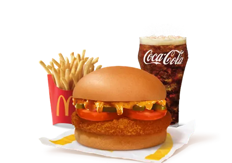 Mexican McAloo Tikki NONG Burger Combo (M) Mexican McAloo Tikki NONG Burger Combo (M)