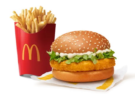McChicken Burger + Fries (L) McChicken Burger + Fries (L)