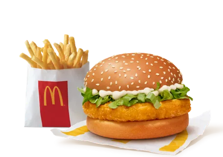 McChicken Burger + Fries (R) McChicken Burger + Fries (R)