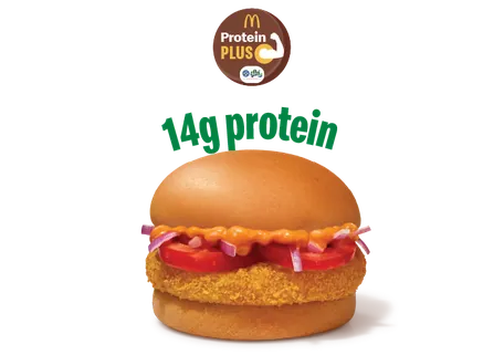 McAloo Tikki Burger Protein Plus (1 Slice)