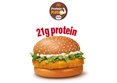 McChicken Burger Protein Plus (1 Slice)