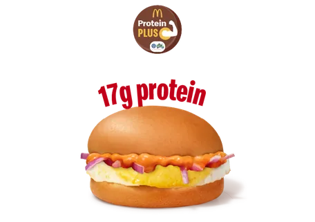 McEgg Burger Protein Plus (1 Slice)