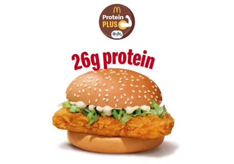 McSpicy Chicken Burger Protein Plus (1 Slice) McSpicy Chicken Burger Protein Plus (1 Slice)