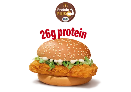 McSpicy Chicken Burger Protein Plus (1 Slice)