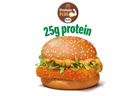 McSpicy Paneer Burger Protein Plus (1 Slice) McSpicy Paneer Burger Protein Plus (1 Slice)