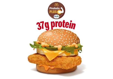 McSpicy Premium Chicken Burger Protein Plus (1 Slice) McSpicy Premium Chicken Burger Protein Plus (1 Slice)