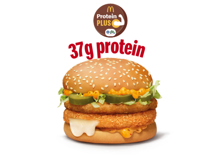 McCheese Chicken Burger Protein Plus (2 Slices) McCheese Chicken Burger Protein Plus (2 Slices)