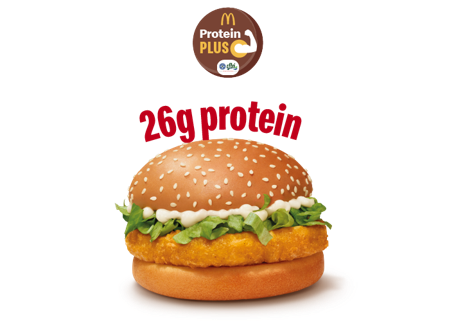McChicken Protein Burger Plus (2 Slices) McChicken Protein Burger Plus (2 Slices)