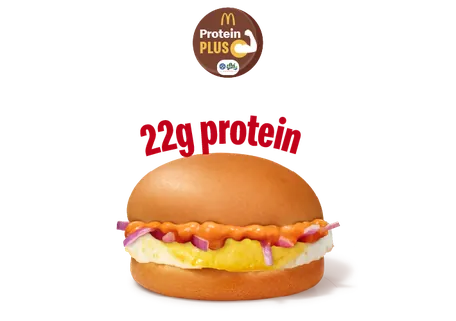 McEgg Burger Protein Plus (2 Slices)