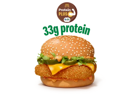 McSpicy Premium Burger Veg Protein Plus (2 Slices)