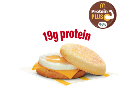 Egg & Cheese McMuffin Protien Plus Egg & Cheese McMuffin Protien Plus