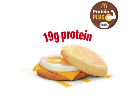 Egg & Cheese McMuffin Protien Plus Egg & Cheese McMuffin Protien Plus