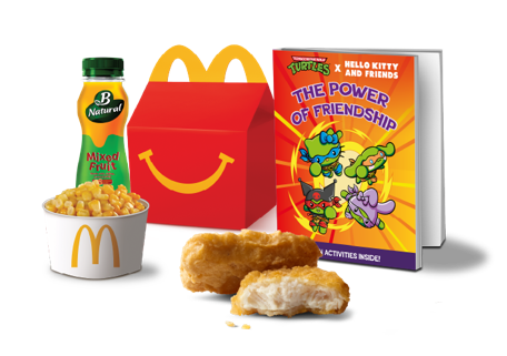 2 Pc Chicken Nuggets Happy Meal 2 Pc Chicken Nuggets Happy Meal
