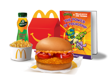 McAloo Tikki Burger Happy Meal McAloo Tikki Burger Happy Meal