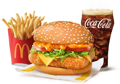 McSpicy Deluxe Paneer Burger Combo McSpicy Deluxe Paneer Burger Combo