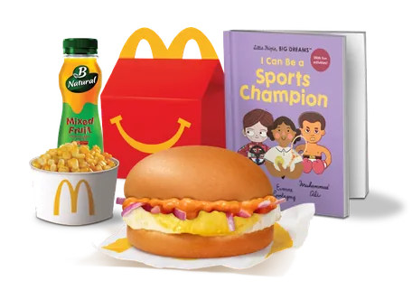McEgg Burger Happy Meal McEgg Burger Happy Meal