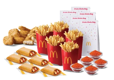 Fries and Chicken Nuggets Party Pack Fries and Chicken Nuggets Party Pack
