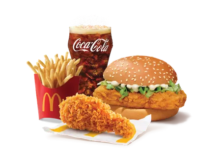 Crispy Fried Chicken Meal for One