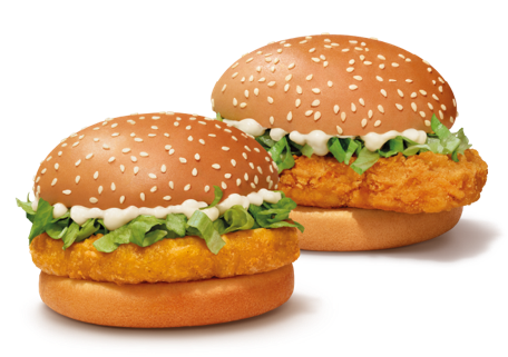 Burger Combo for 2: McSpicy Chicken + McChicken Burger Combo for 2: McSpicy Chicken + McChicken