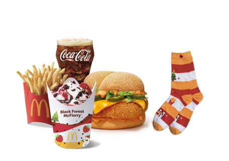 Merry Meal McSpicy Premium Veg Merry Meal McSpicy Premium Veg