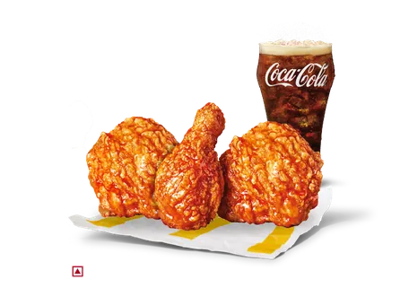 3 Pc Spicy Chicken + 1 M Coke