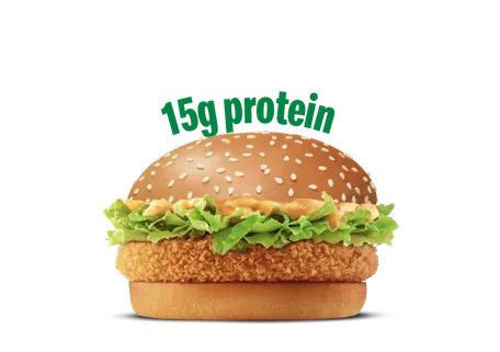 Crispy Veggie Burger Protein Plus (1 Slice) Crispy Veggie Burger Protein Plus (1 Slice)