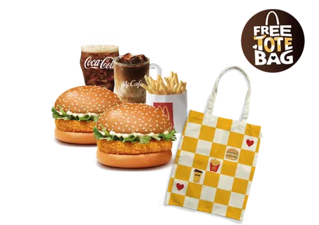 Tote-ally Yours Classic Meal - McVeggie Burger
